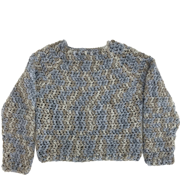 New Hand Crochet Sweater s/m